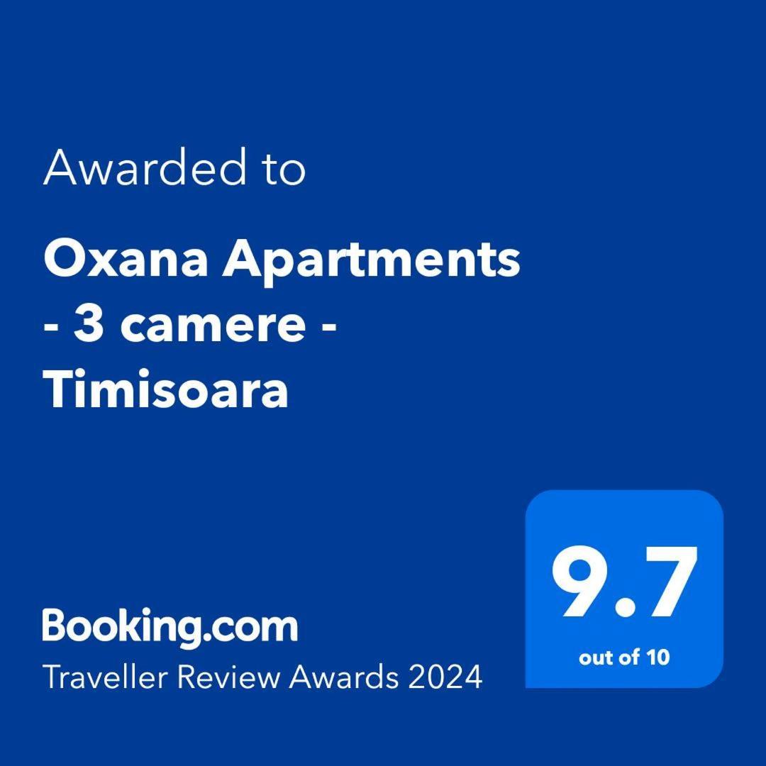 Oxana Apartments - 3 Camere - Timisoara Ngoại thất bức ảnh